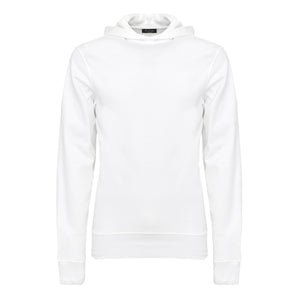 White Hoodie in double jersey Compact Cotton | Filatori